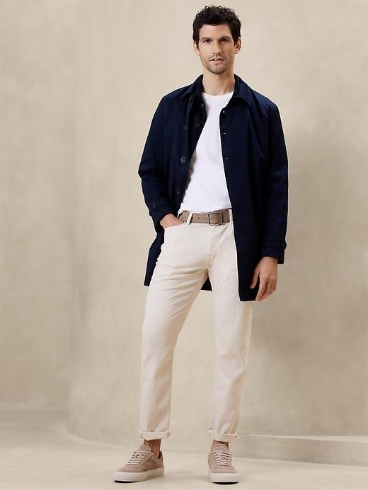 Slim Linen-Blend Five Pocket Pant Product Image