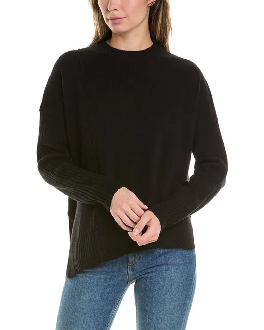 Kiki Cashmere & Wool-blend Sweater In Black Product Image