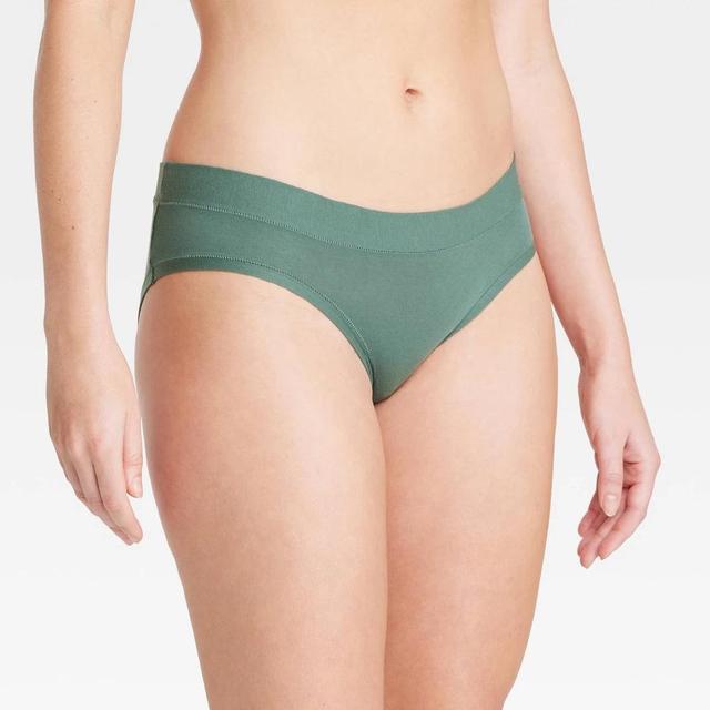 Womens Cotton Comfort Hipster Underwear - Auden Teal XL Product Image