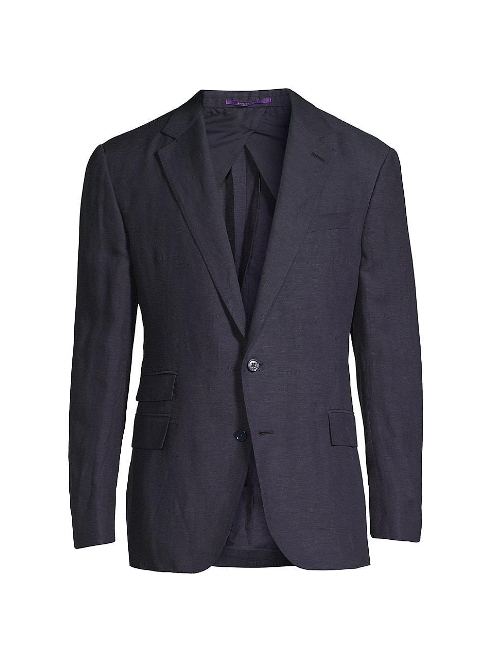 Mens Kent Linen & Silk Canvas Jacket Product Image