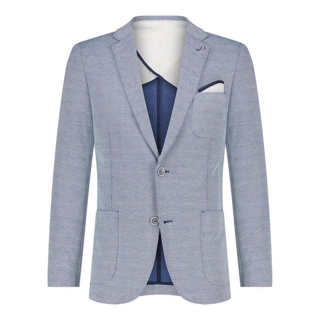 Blue Industry Waffle Knit Stretch Blazer Male Product Image