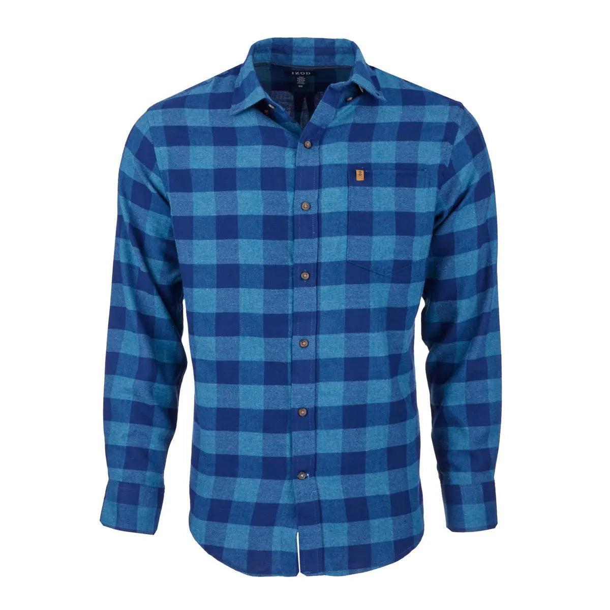 IZOD Men's Stratton Flannel Long Sleeve Shirt Product Image