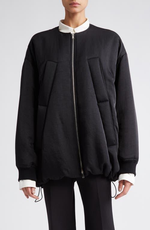 Proenza Schouler Recycled Nylon Twill Bomber Jacket Product Image