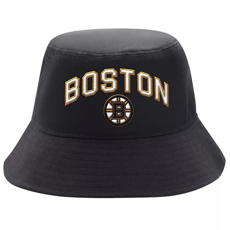 Mens Starter Boston Bruins Arch Logo Bucket Hat Product Image