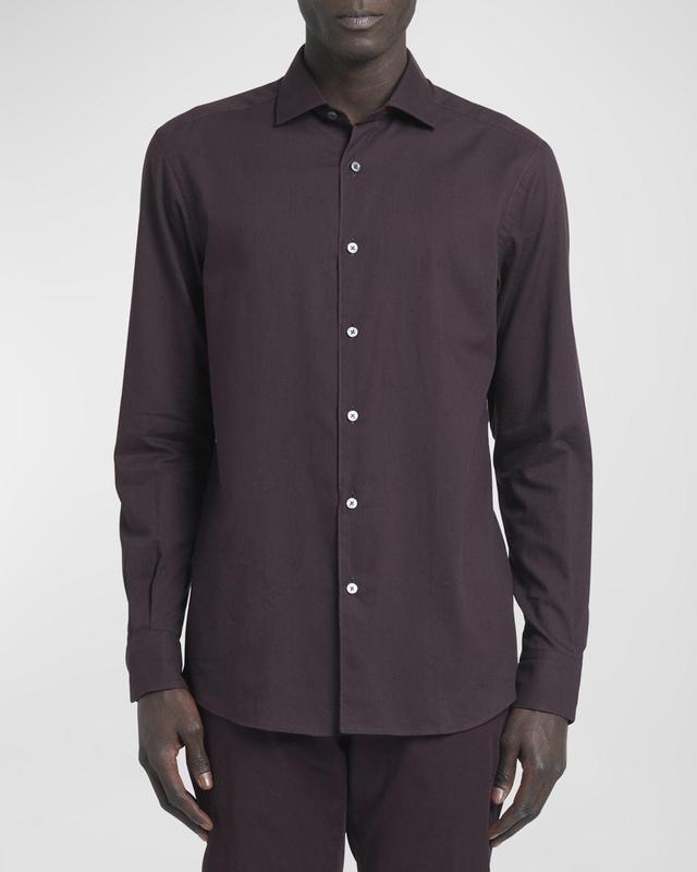 Mens Cotton Sport Shirt Product Image