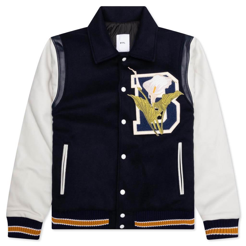 Letterman Jacket - Navy Male Product Image