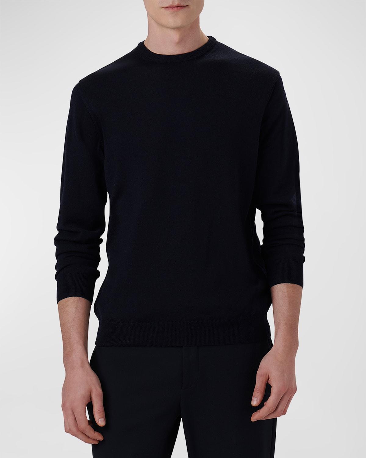 Bugatchi Merino Wool Crewneck Sweater Product Image