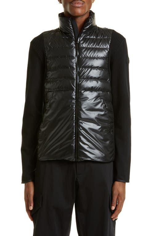 Moncler Mixed Media Down Fill Jacket Product Image