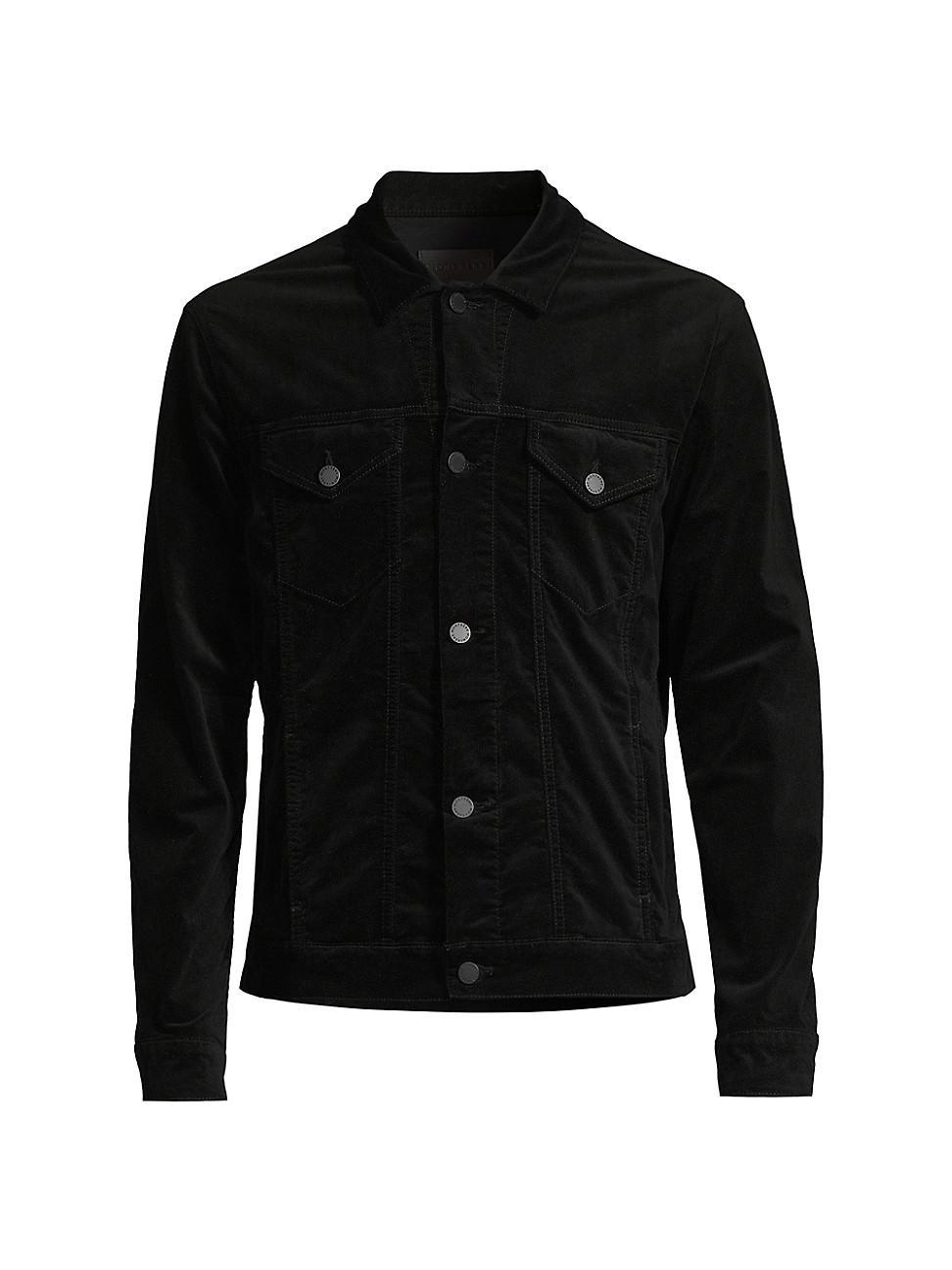 Mens Dean Velvet Trucker Jacket Product Image