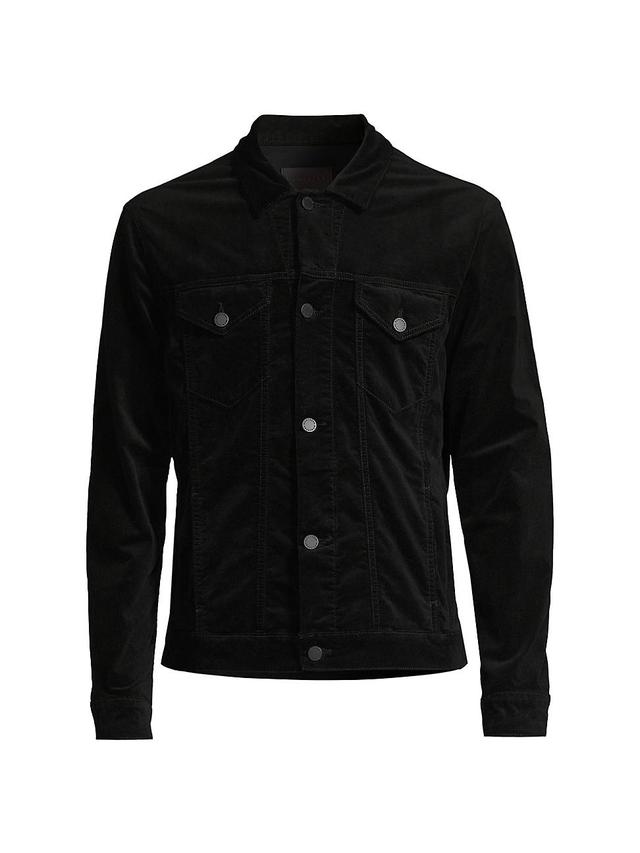 Monfrre Dean Velvet Trucker Jacket Product Image