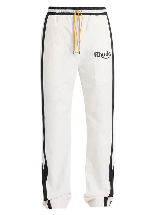 Mens Ski Striped Cotton-Blend Track Pants Product Image