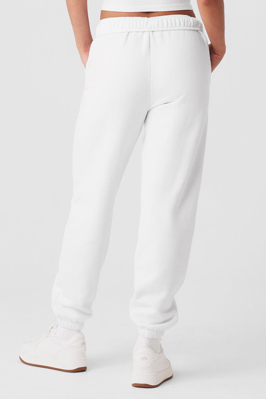 Accolade Sweatpant - White Female Product Image