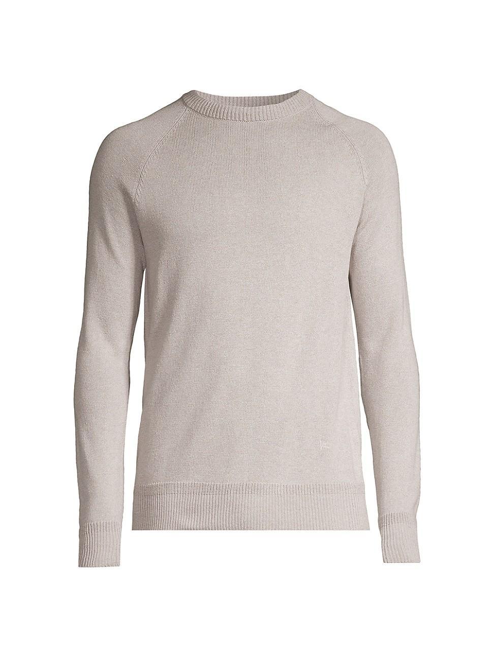 Mens Stone Silk Crewneck Sweater product image