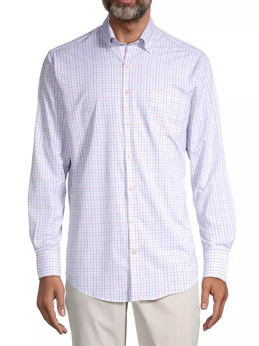 Crown Eastport Performance Twill Button-Down Shirt Product Image