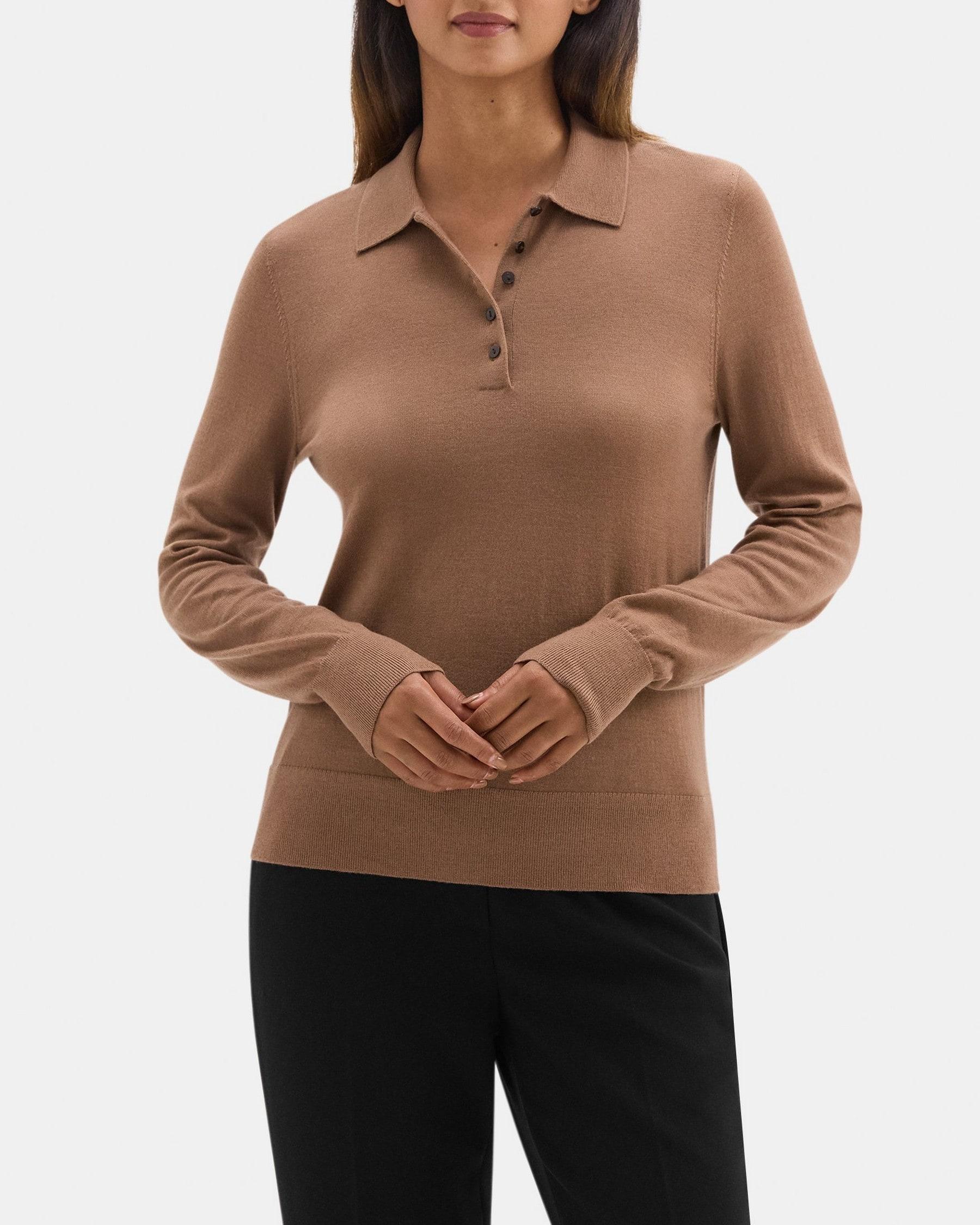 Collared Sweater in Fine Merino Wool product image