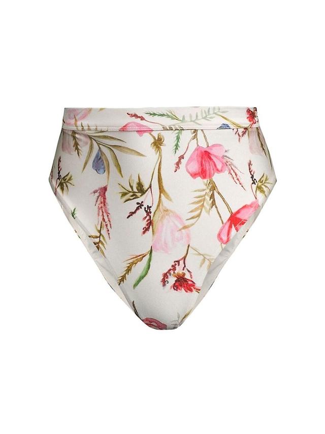 Womens Viera Floral Bikini Bottom Product Image