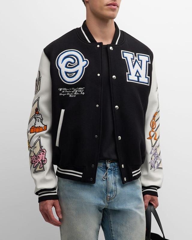 Mens 10th Anniversary Varsity Jacket Product Image