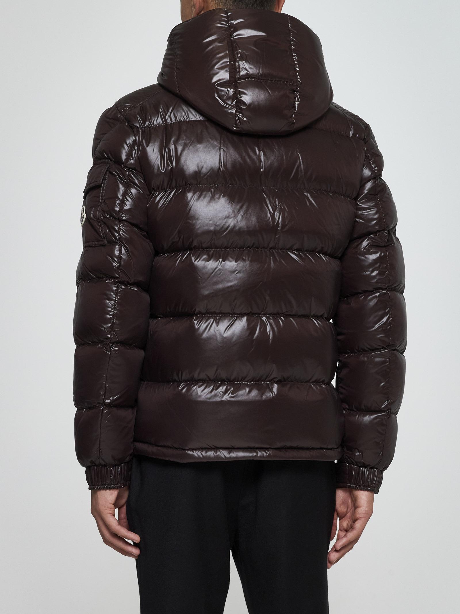 FAUX-LEATHER PUFFER JACKET Product Image