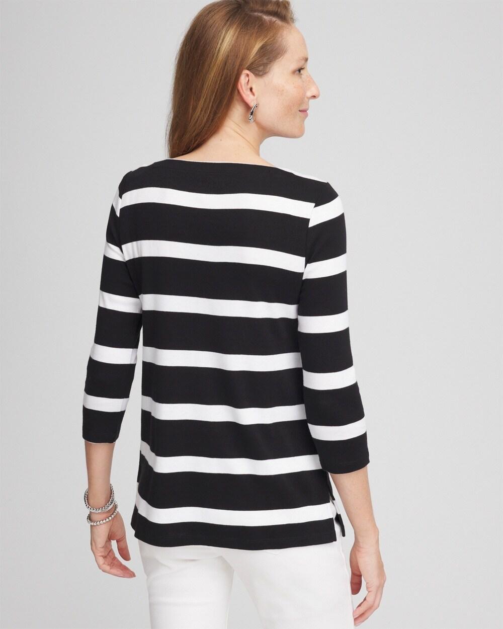 Pima Cotton Square-Neck Tunic Product Image