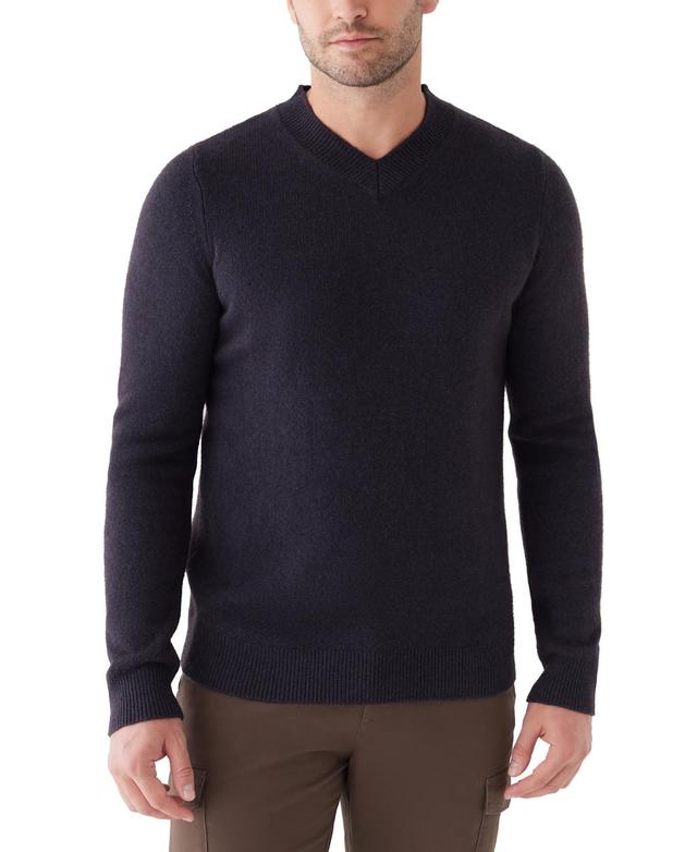 Frank And Oak Mens V-Neck Wool Sweater Product Image