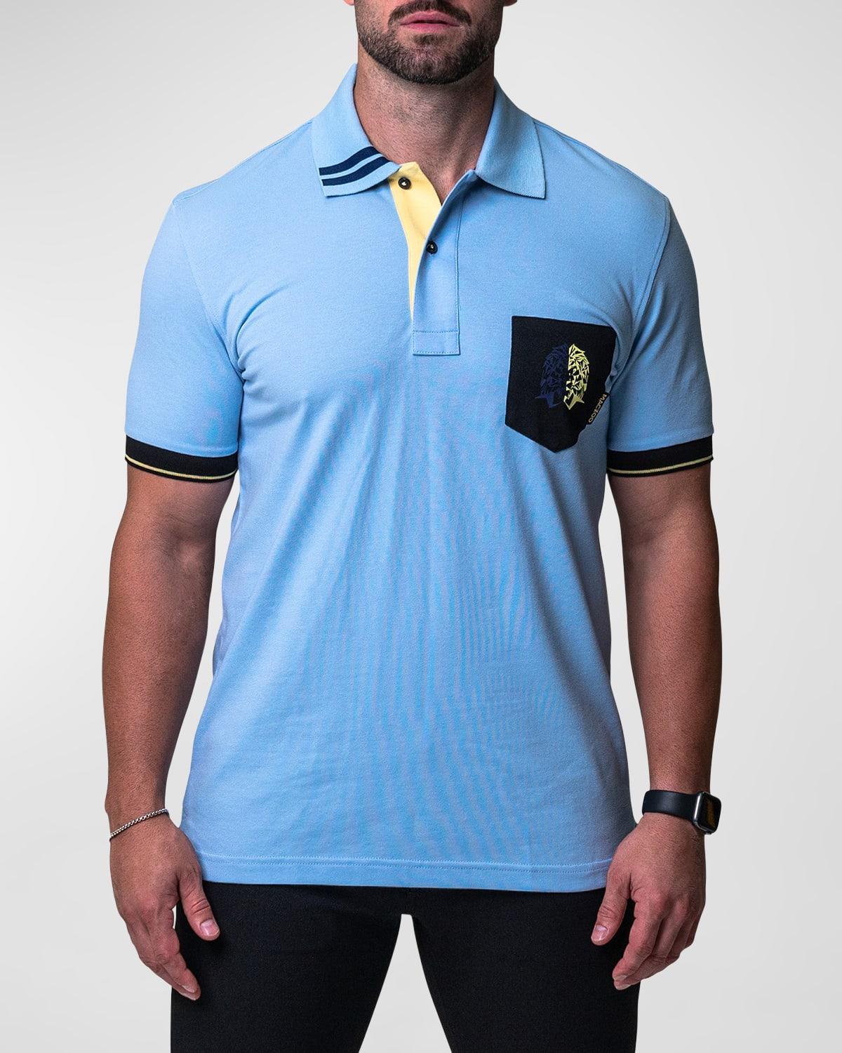 Mens Mozart Tipped Polo Shirt Product Image