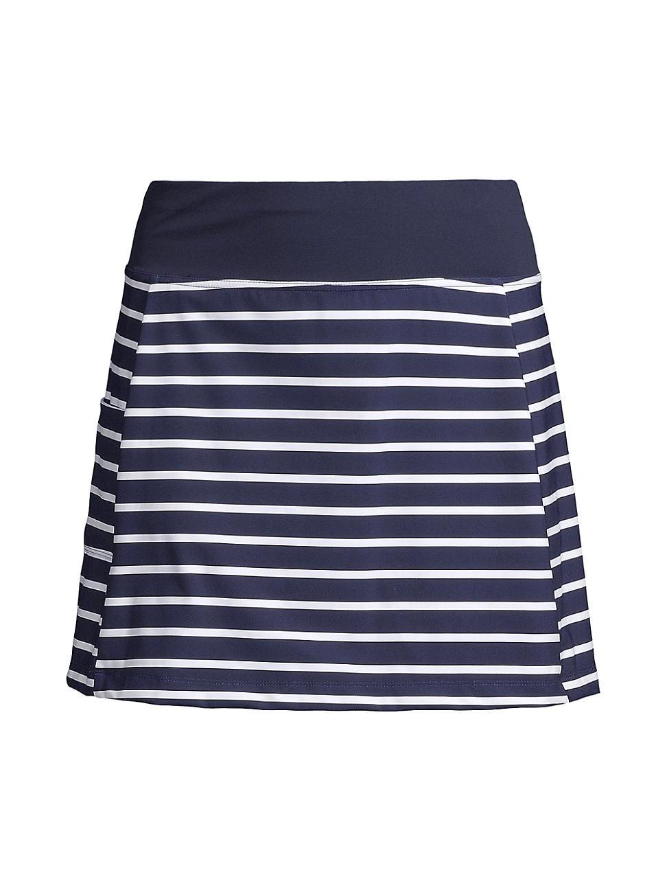 Womens Links Golf Stripe A-Line Skort Product Image