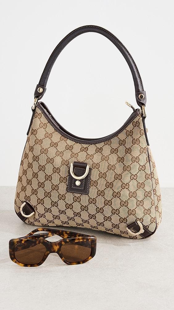 Shopbop Archive Gucci Abbey Hobo Shoulder Bag, GG Canvas | Shopbop Product Image