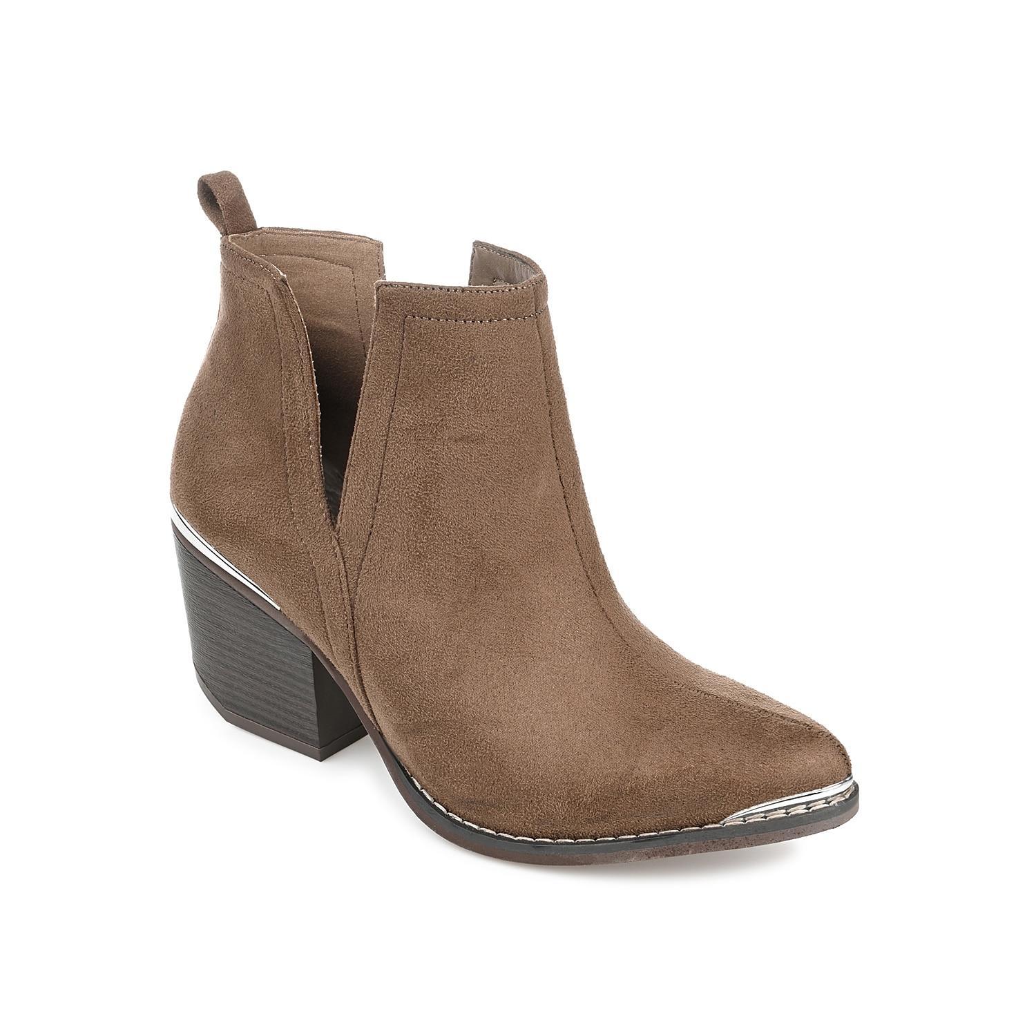 Journee Collection Issla Womens Ankle Boots Med Grey Product Image