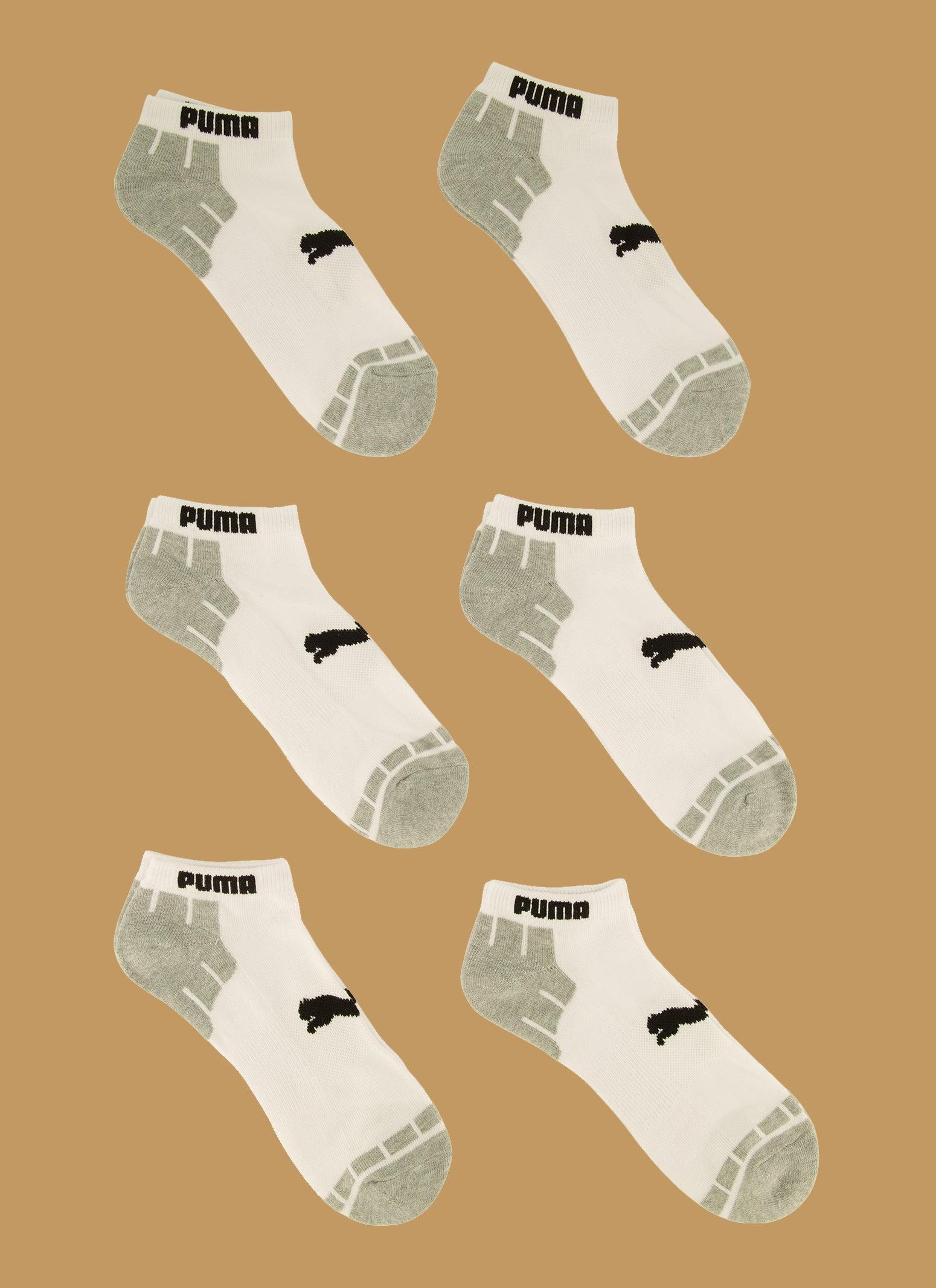 Mens Puma Low Cut Socks 6 Pairs Male Product Image