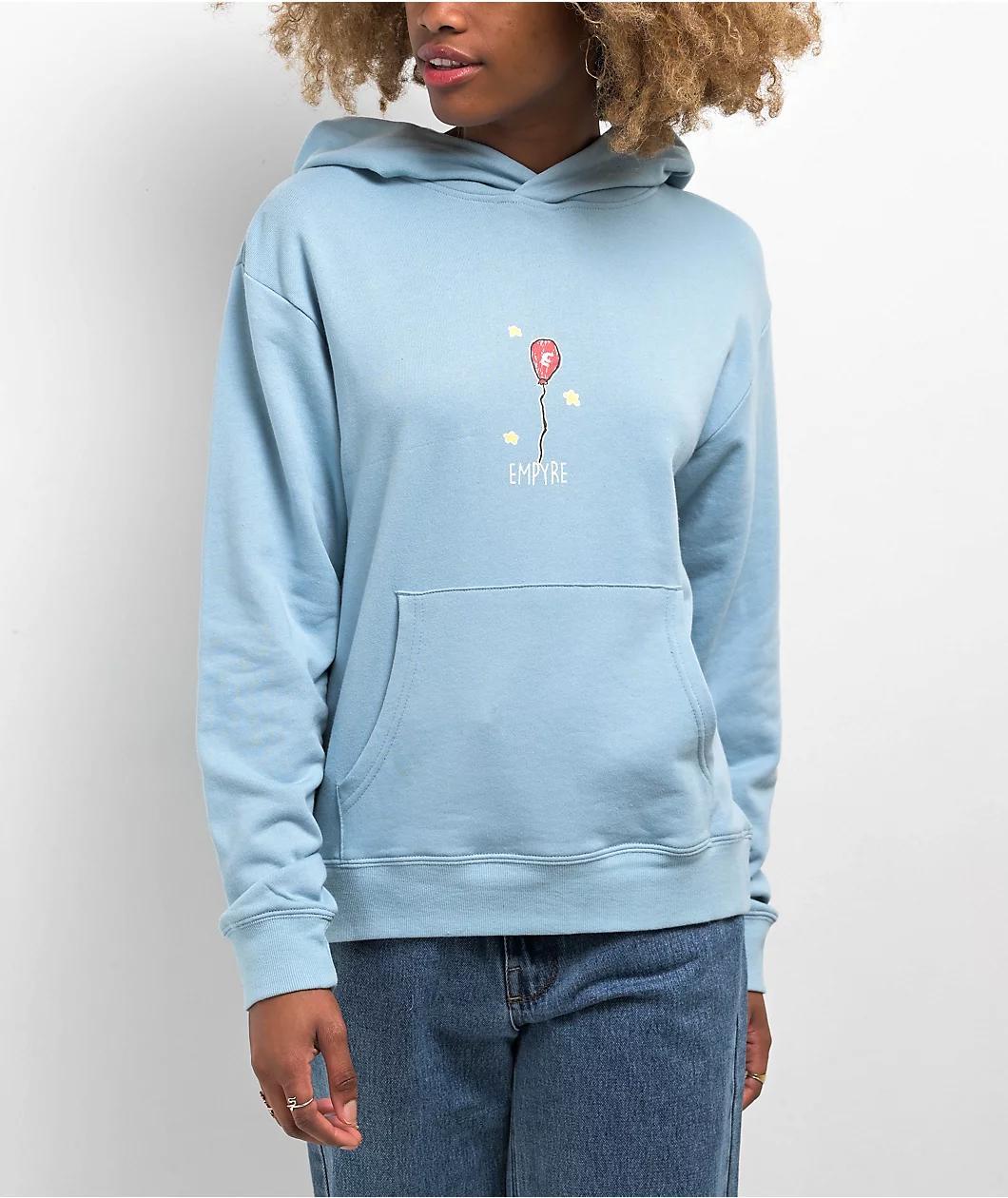 Empyre Everythings Ok Clown Blue Hoodie Product Image