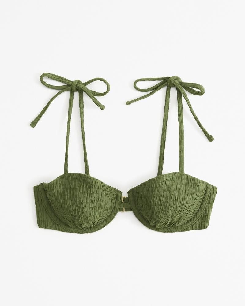 Tie-Strap Underwire Bikini Top Product Image