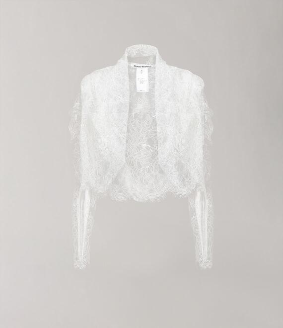 Lace Fishu Blouse Product Image