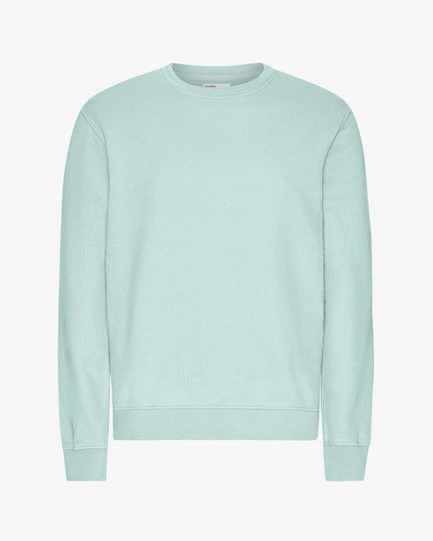 Classic Organic Crew - Light Aqua Product Image