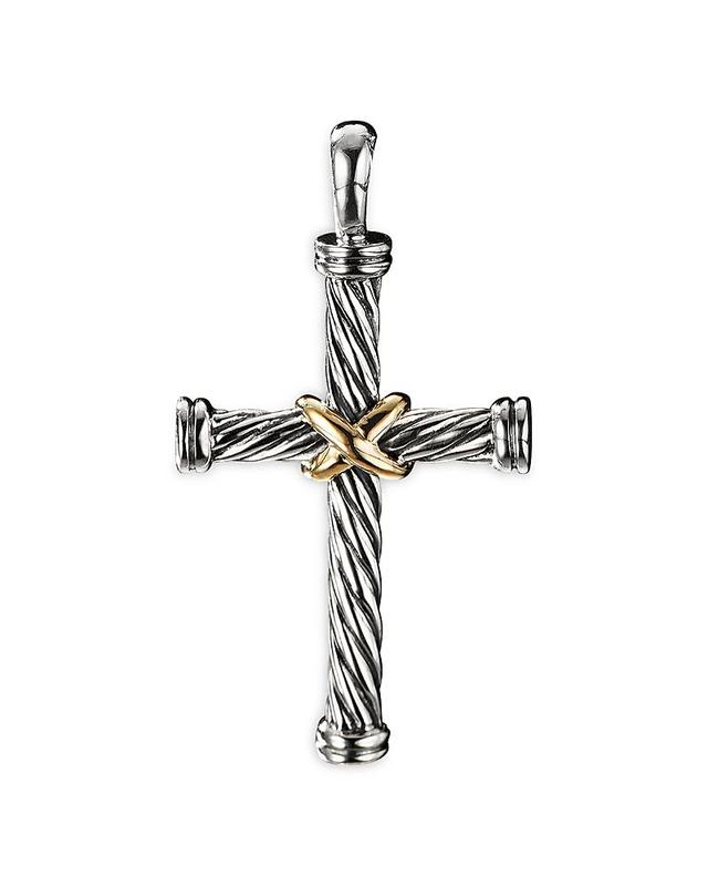 David Yurman Cable Cross with 18K Gold Product Image