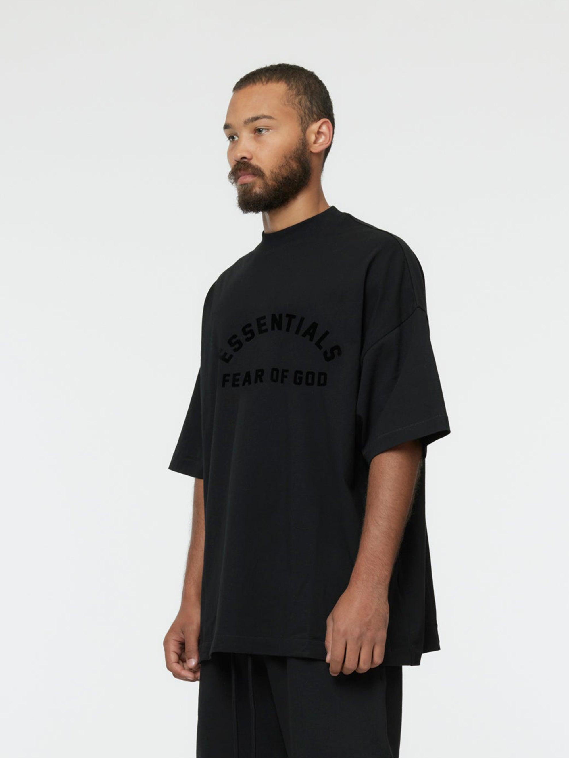 Heavy Jersey Crewneck T-shirt (Jet Black) Product Image