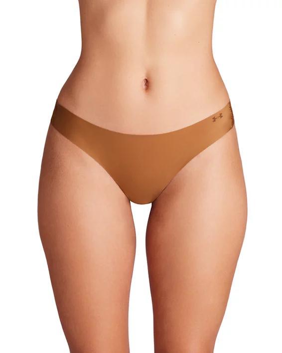 Womens UA Pure Stretch 3-Pack No Show Thong Product Image