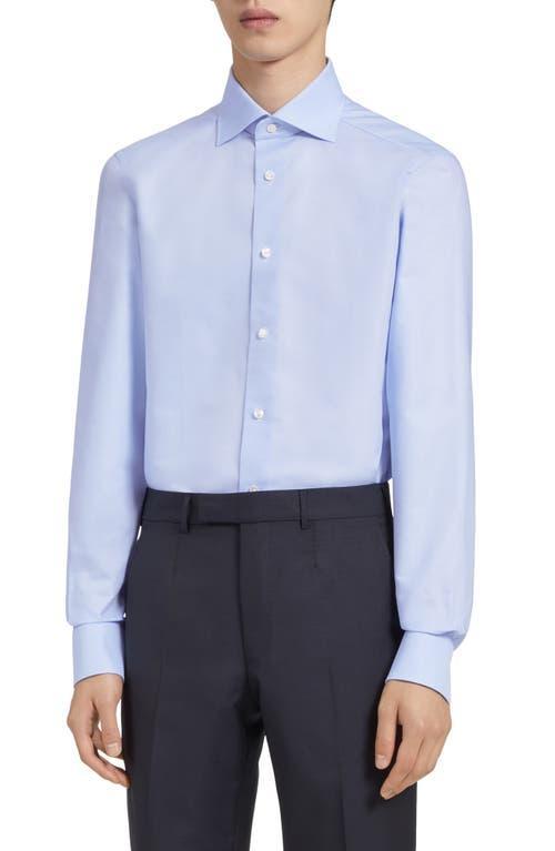 ZEGNA Trofeo Milano Cotton Button-Up Shirt Product Image