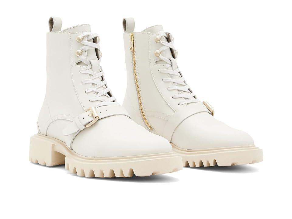 AllSaints Tori Boot (Stone White) Women's Shoes Product Image