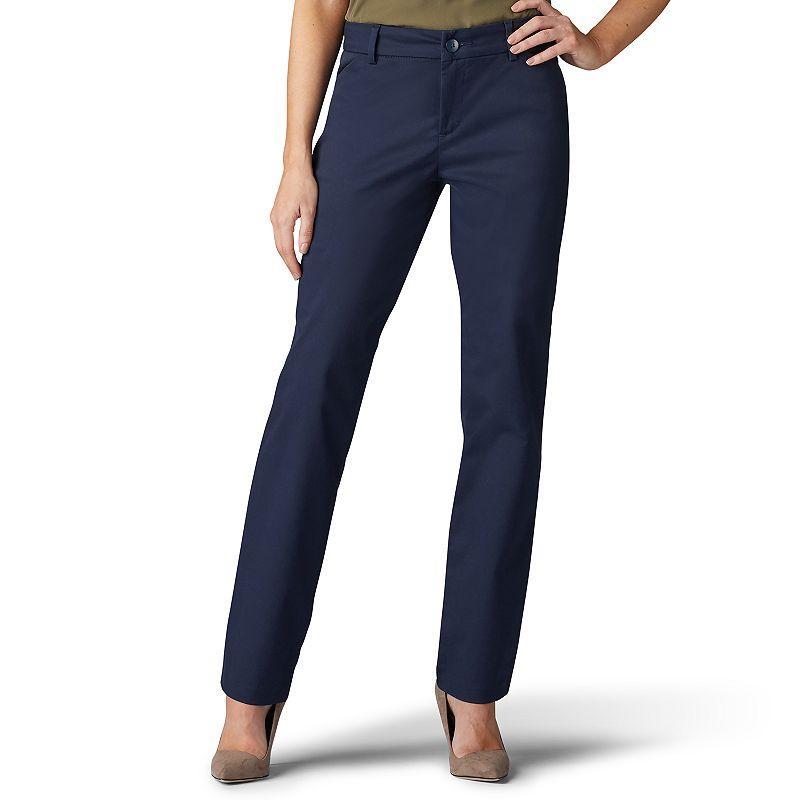 Lee® Womens Wrinkle Free Relaxed Pant Product Image