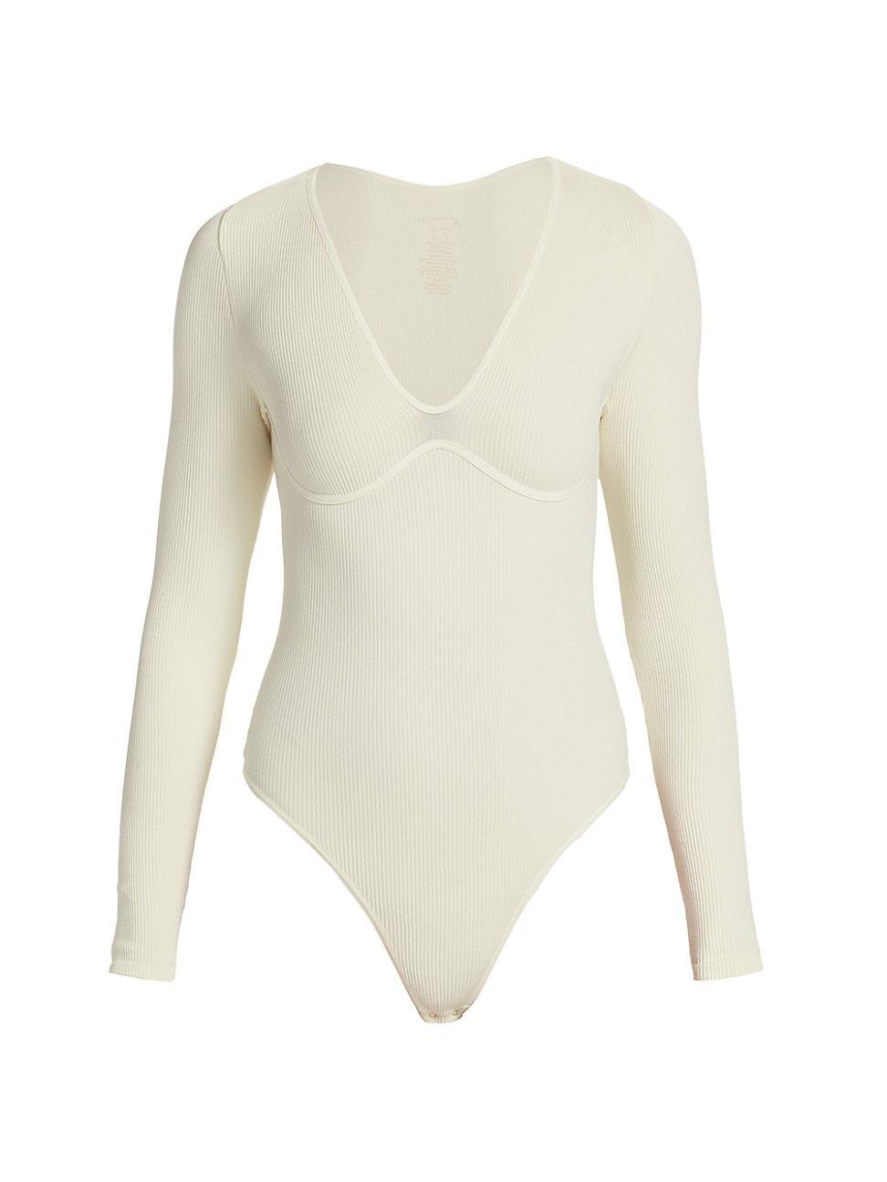 Free People Intimately FP Meg Rib Seamless Thong Bodysuit Product Image