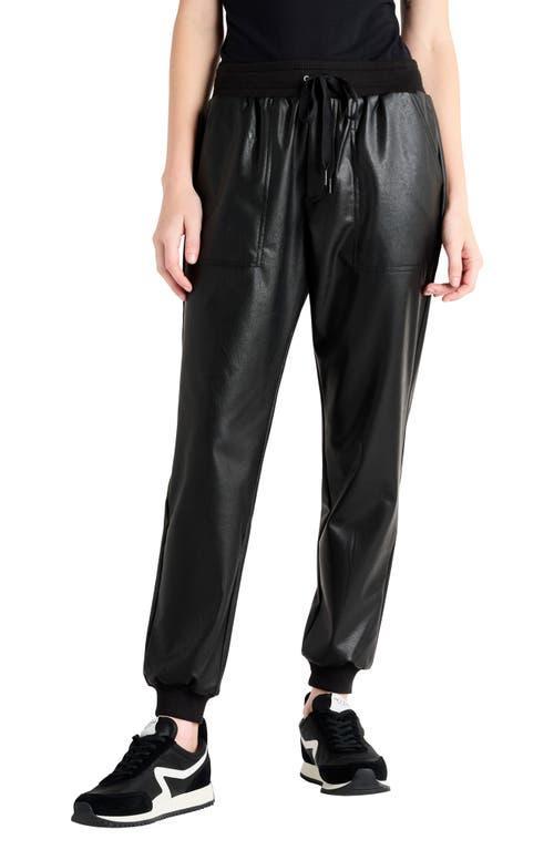 Splendid Faux Leather Joggers Product Image