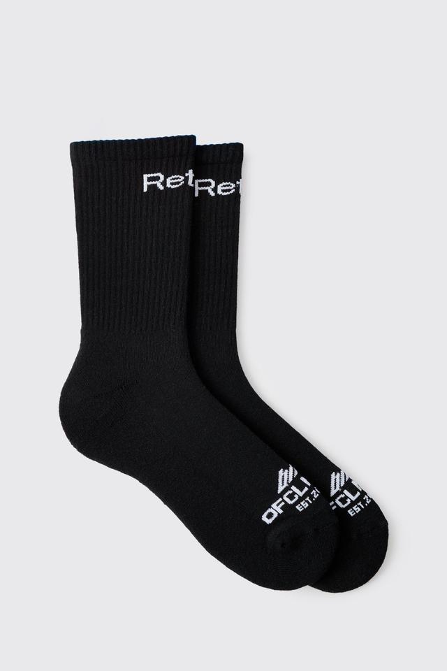 OFCL Retired Arch Support Socks | boohooMAN USA Product Image