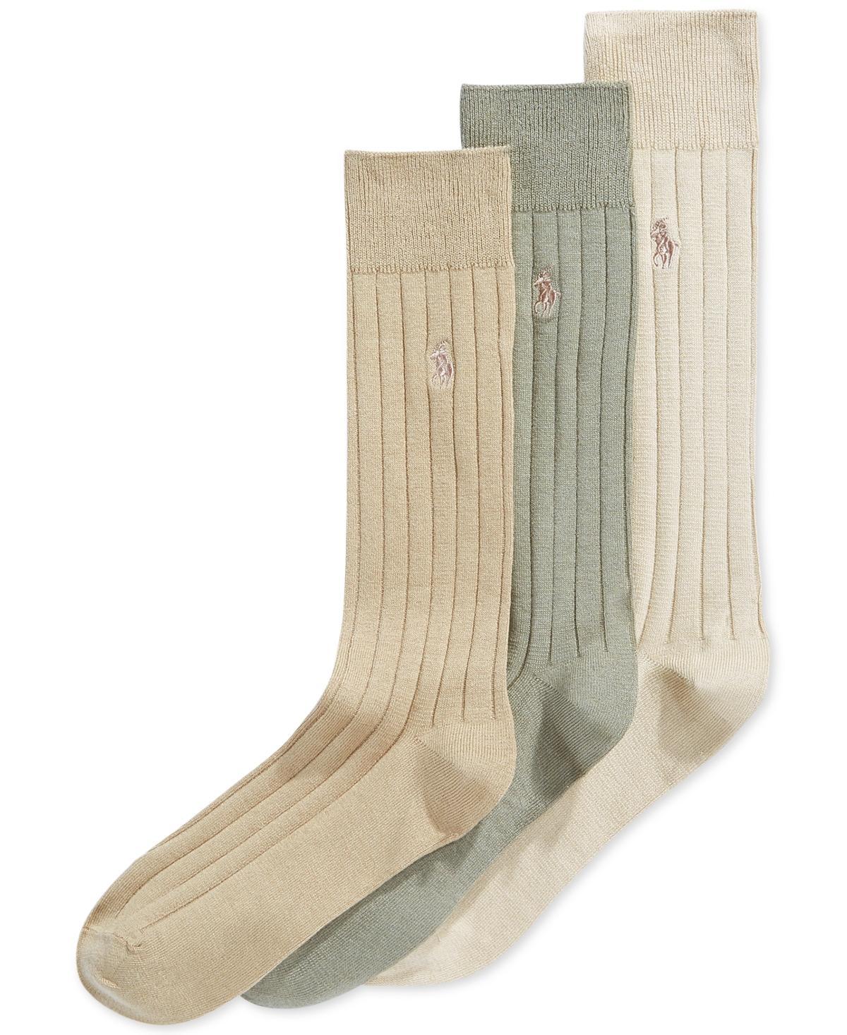 Polo Ralph Lauren Mens Three-Pack Crew Socks Product Image