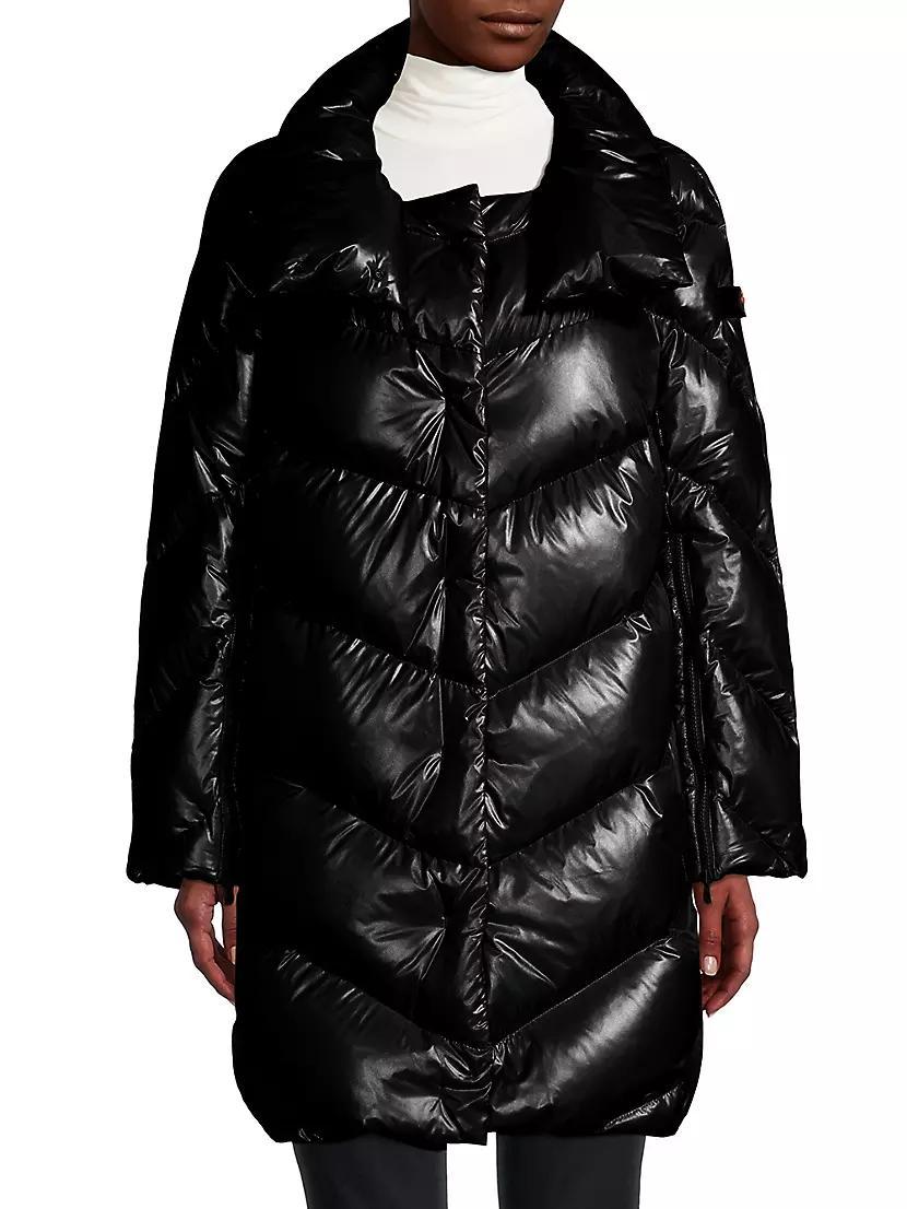 Journey Chevron Quilted Coat Product Image