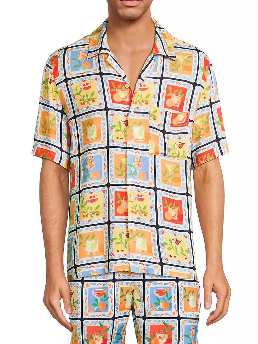 Vacation Printed Short-Sleeve Shirt Product Image