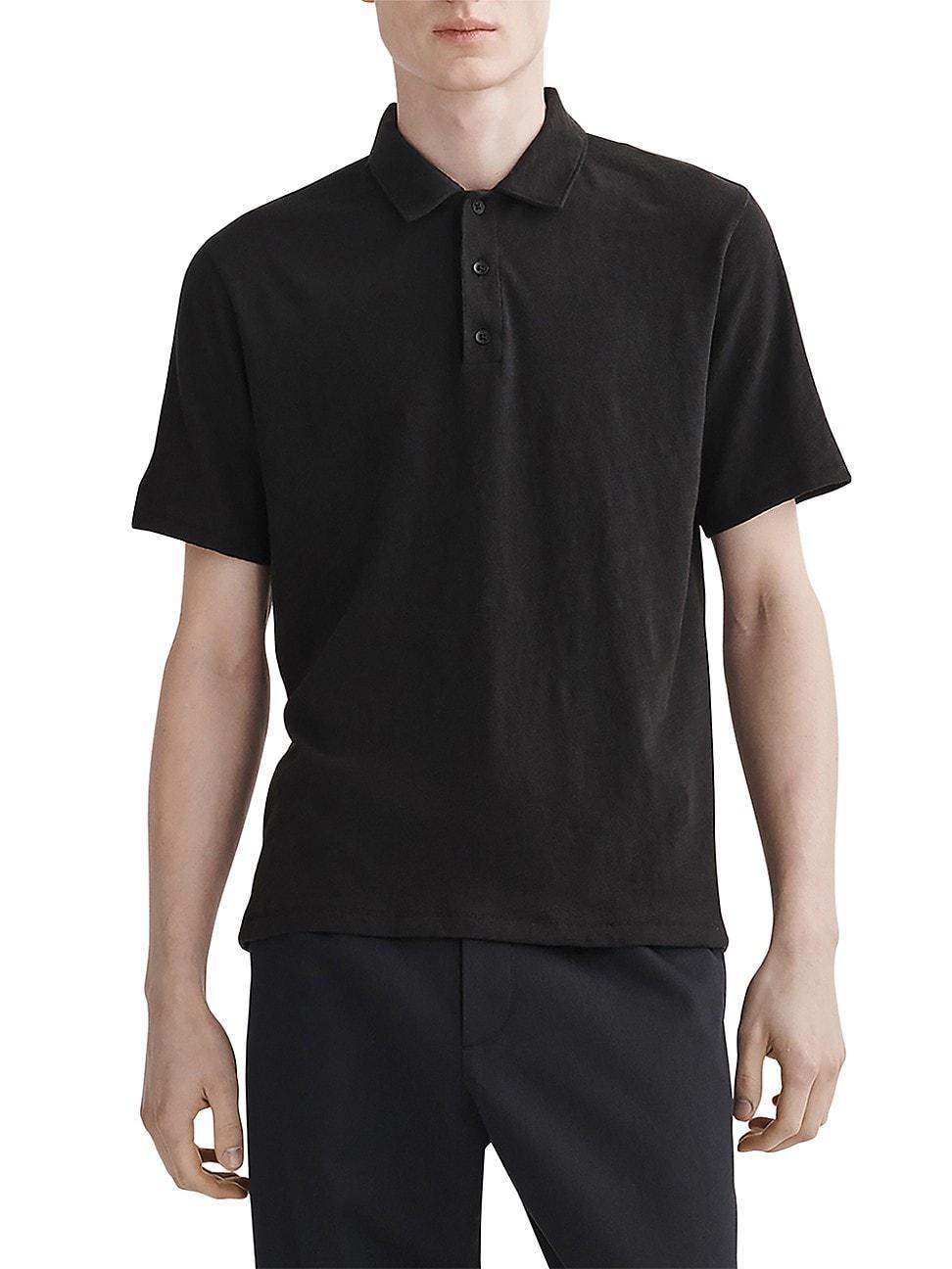 Mens Classic Flame Polo Shirt Product Image