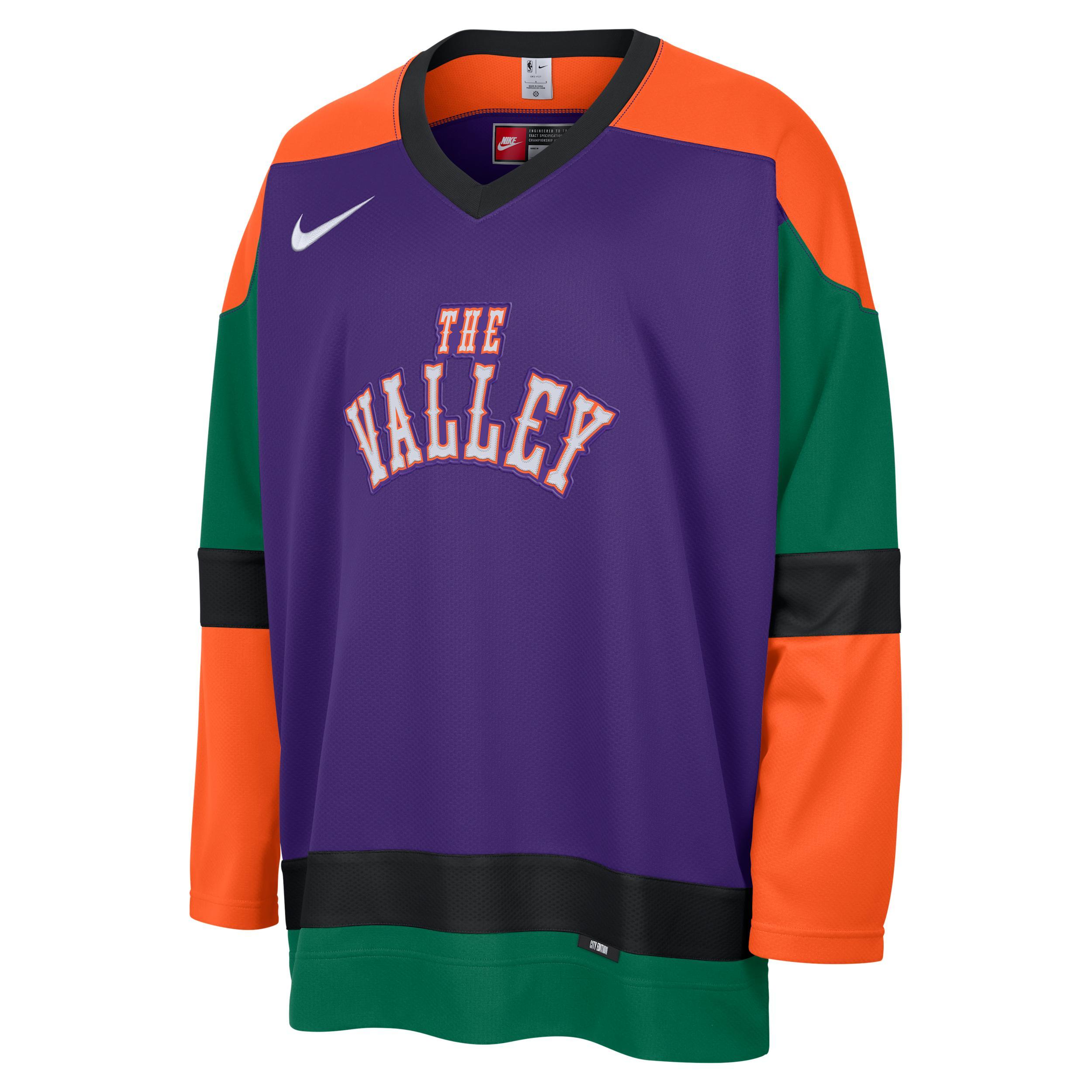 Phoenix Suns City Edition Men's Nike NBA Hockey Jersey Product Image