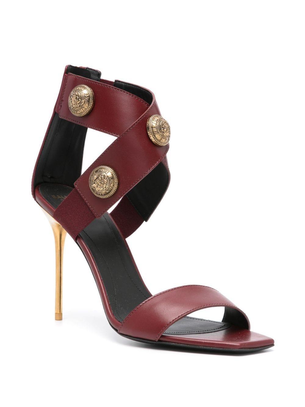 Sandals In Bordeaux Product Image