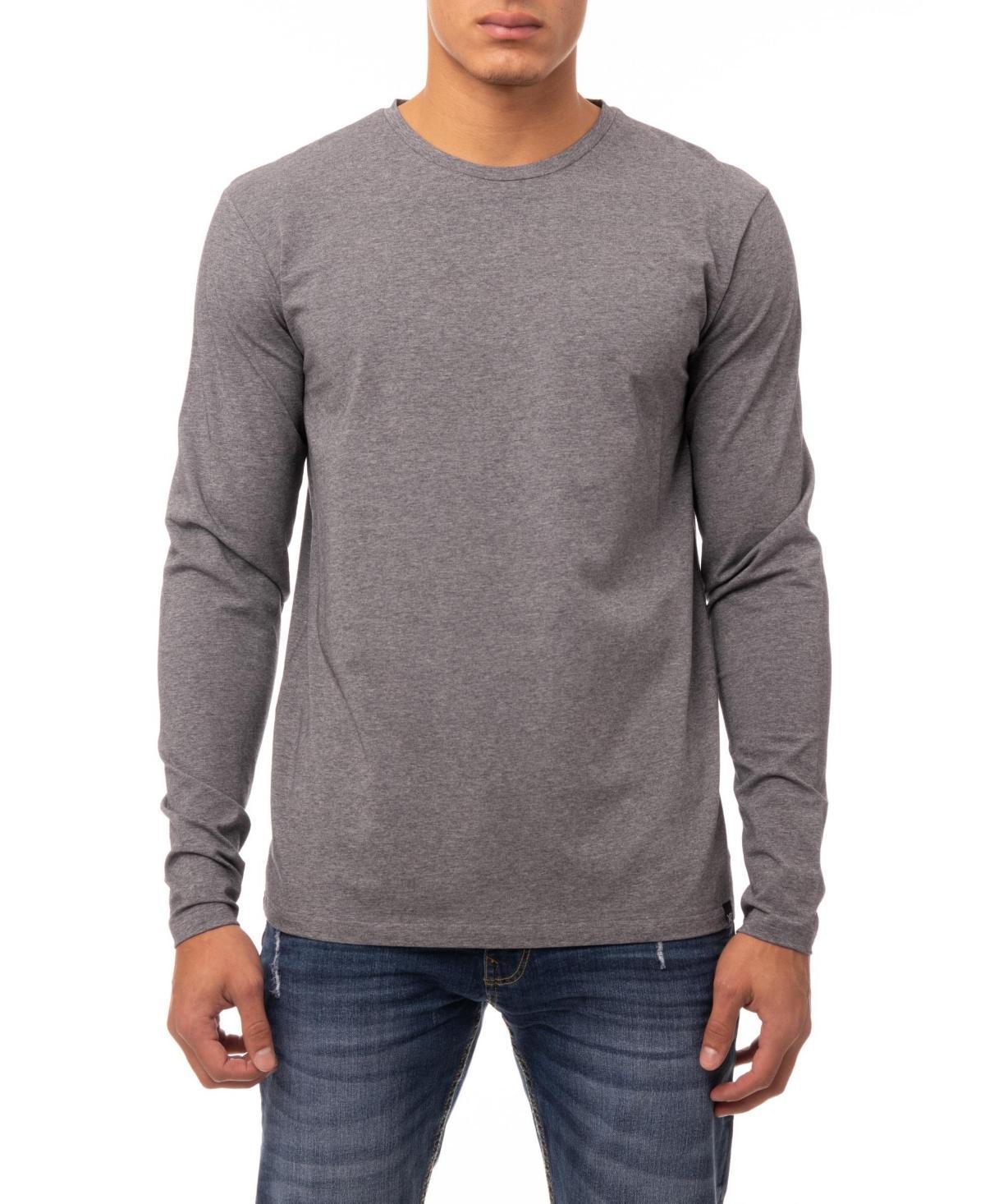 X-Ray Mens Soft Stretch Crew Neck Long Sleeve T-shirt Product Image