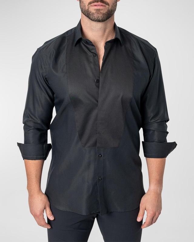 Mens Fibonacci Textured Sport Shirt Product Image